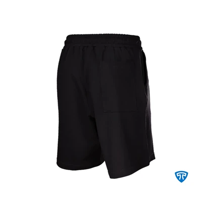 شلوارک مردانه دورس دو نخ لاکرا مشکی