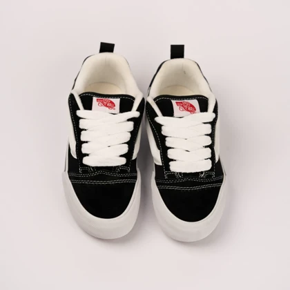 کفش ونس مدل نواسکول/vans knu black and white