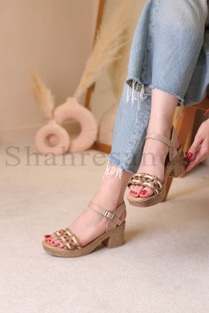 کفش صندل رکابدار زنانه رایکا