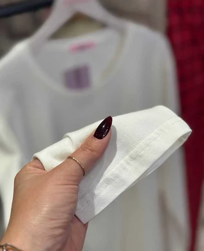 بلوز و شلوار سایز بزرگ نخ پنبه سکسن کد 40768