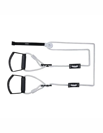 طناب فیزیوتراپی Unisex بدون برند قرقره ای قابل تنظیم تن زیب