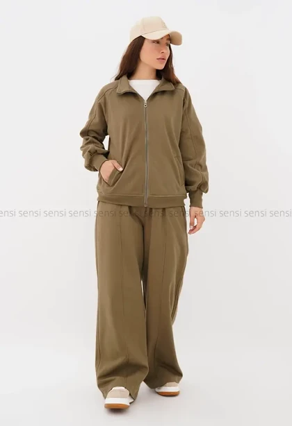 ست سویشرت شلوار داخل کرک کد1004284