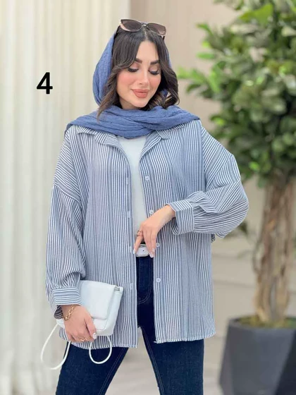 شومیز طرح دار دایانا