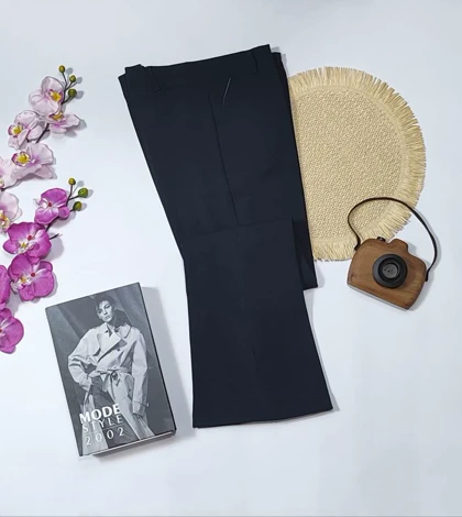 شلوار دمپا بوتکات کرپ دابل کد 30108