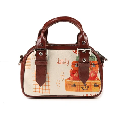 کیف زنانه دندی طرح Suitcase کیف دستی فانتزی