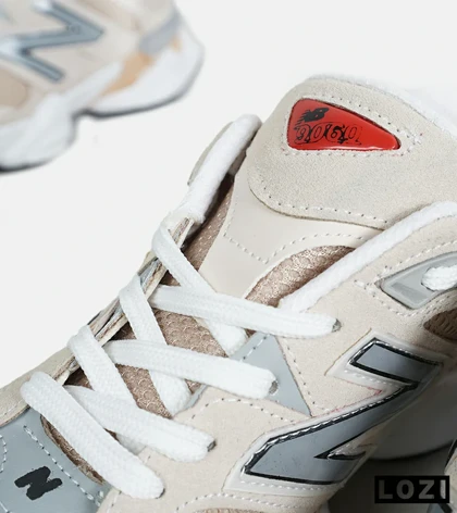کفش کتانی مردانه و زنانه کرم طوسی NEW BALANCE 9060