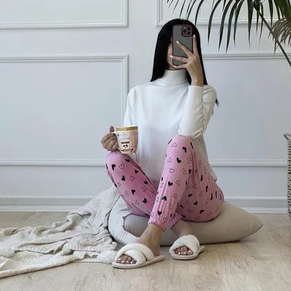شلوار مخمل عروسکی