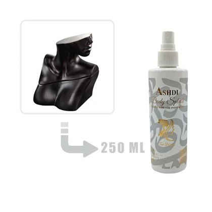 بادی اسپلش عطر ادکلن بیلی ایلیش ایلیش مشکی مردانه و زنانه 250 میل Billie Eilish Eilish Black 250ml