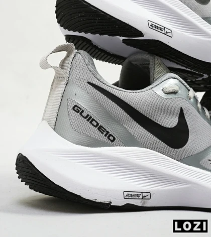 کفش کتانی مردانه طوسی مشکی Nike guide 10