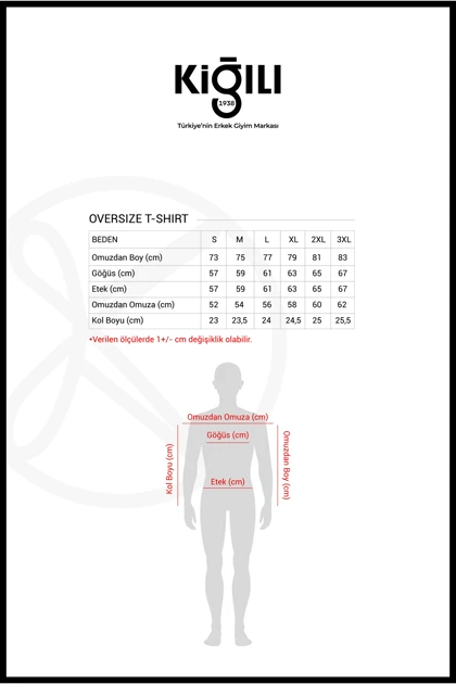 تیشرت مردانه اورجینال kigili kigili
