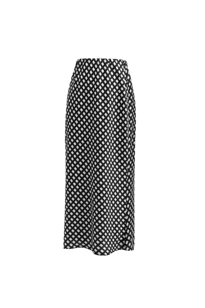 دامن ساتن - 8040