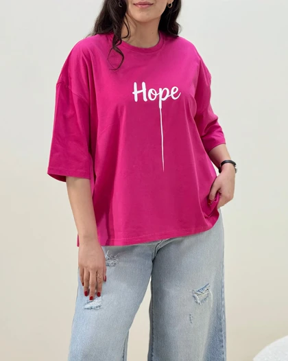 تیشرت باکسی نخ پنبه روشا