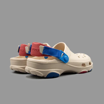 کراکس آل ترین کرم آبی Crocs All Terrain Cream Blue