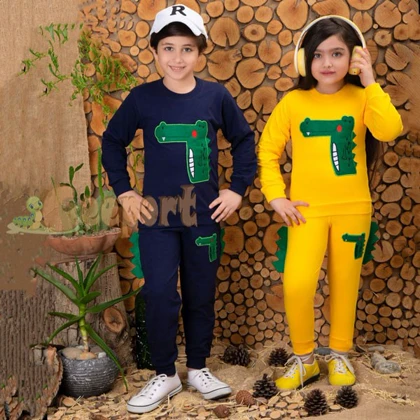 بلوزشلوار بچه گانه دایناسور