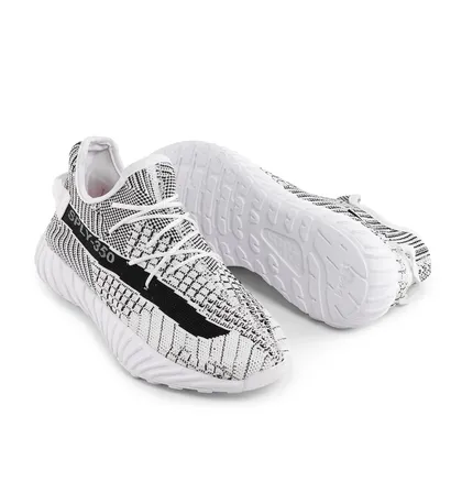 کفش اسپرت مردانه سفید بندی 43686