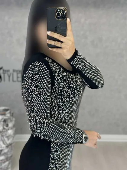 ماکسی نگین مرواریدی : 8926