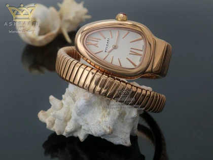 ساعت بولگاری زنانه طرح مار Bvlgari Serpenti Tubogas R