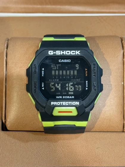 ساعت جی شاک 200 مشکی سبز