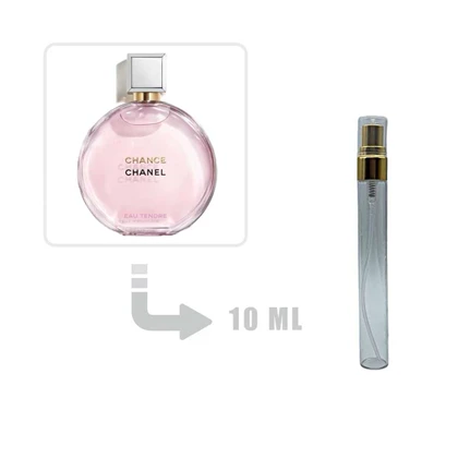 دکانت عطر ادکلن شنل چنس او تندر زنانه-چنل چنس او تندر ادوپرفیوم 10 میل اصلی Chanel Chance Eau Tendre EDP for Woman 10ml