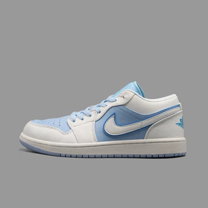 نایکی جردن 1 ساق کوتاه ریورس ایس بلو Nike Jordan 1 Reverse Ice Blue