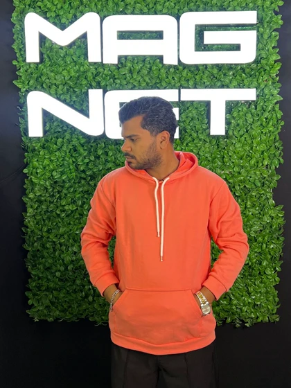 هودی ساده گلبهی