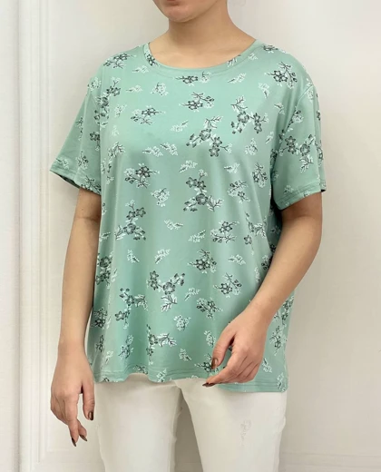 تیشرت گل برجسته کد 3769