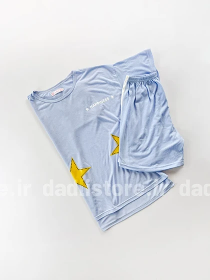 ست تیشرت و شورتک طرح ستاره