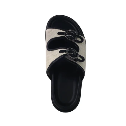 صندل زنانه سگک دار مدل زواری_حصیری کد 3317