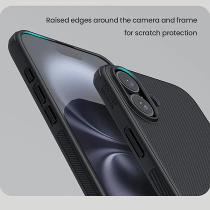 قاب محافظ گوشی آیفون 16 نیلکین Super Frosted Shield Pro Matte