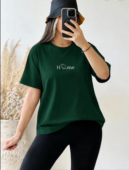 باکسی Home Iran نخ پنبه درجه یک 38 تا 36 | تیشرت باکسی Home Iran نخ پنبه درجه یک 38 تا 36 کد 799