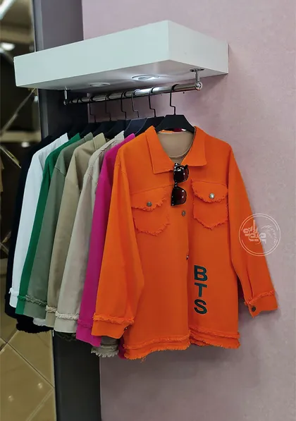 مانتو کتان BTS