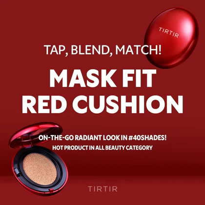 کوشن TIRTIR مدل Mask Fit Red Cushion رنگ 17W French Vanilla