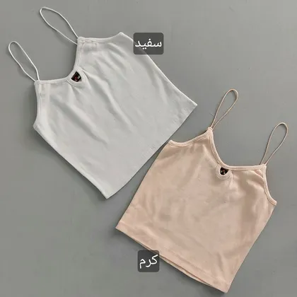 کراپ بند ماکارونی یقه اشکی 36 تا 44
