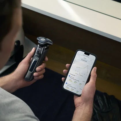 ماشین اصلاح موی صورت حرفه‌ای شارژی و ضد آب فیلیپس مدل S7886/35