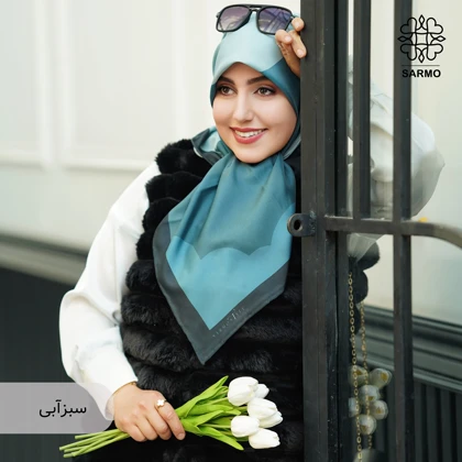 روسری ساتن ابریشم ابرا