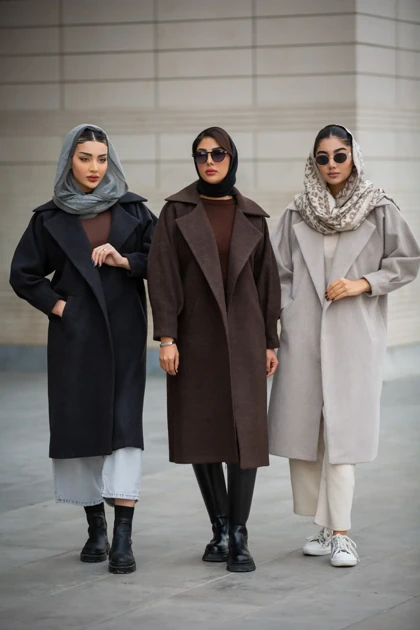 پالتو موهر بلند مچ پیله