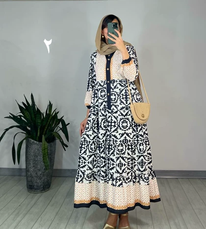 پیراهن مزونی مهتا 1
