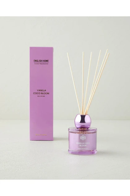خوشبوکننده اتاق چوب‌دار English Home مدل Vanilla Coco Bloom، 100 ml