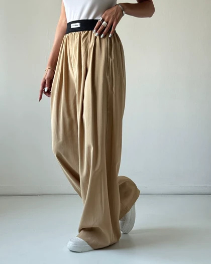 شلوار کمر کش کد 200238