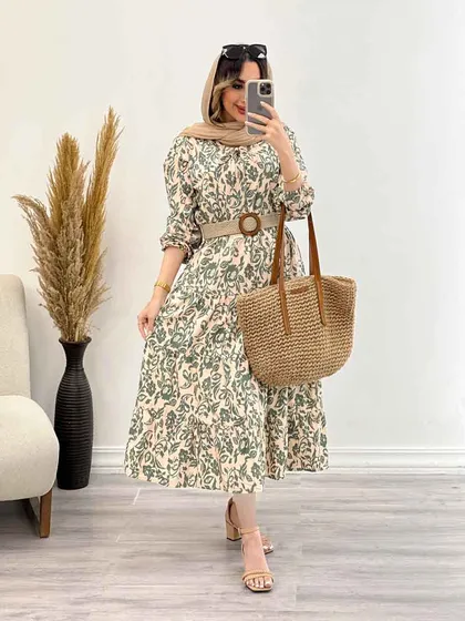 پیراهن بلند گلرخ