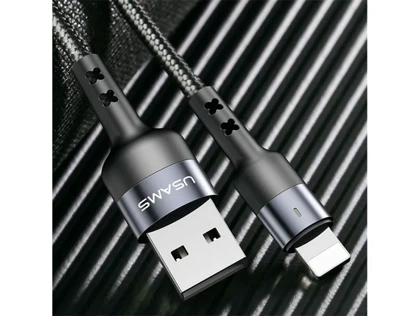 کابل شارژ و انتقال داده لایتنینگ یوسامز Usams U26 US-SJ311 lightning Cable 1m