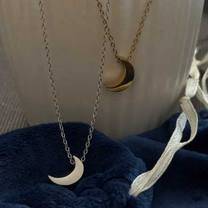 گردنبند ماه استیل 316