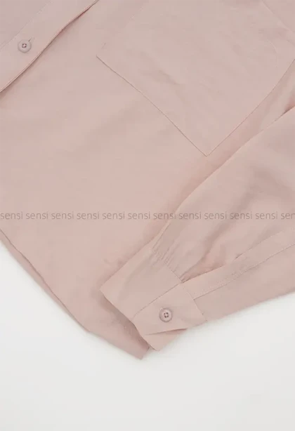 شومیز یقه هفت پری کد1005793