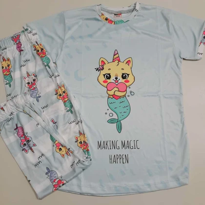 تیشرت شلوار دخترانه لباس خونگی