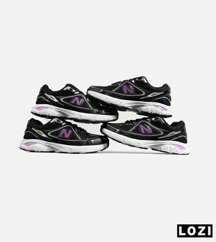 کفش کتانی مردانه و زنانه مشکی بنفش NEW BALANCE 1064 V.2