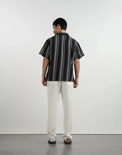 آستین کوتاه راه راه