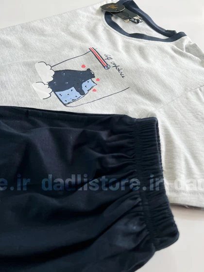 ست تیشرت و شورتک طرح خرس قطبی