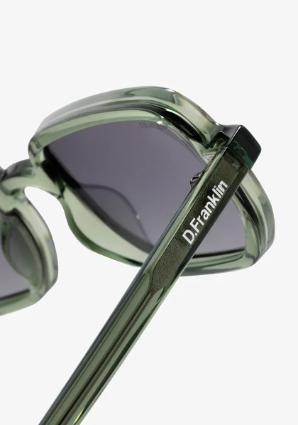 عینک آفتابی دی فرانکلین مدل D.franklin Jiggy Crystal Green / Smoke