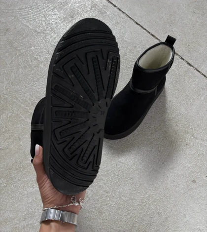 نیم بوت پشمی اگ زنانه 2