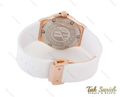 ساعت زنانه هابلوت سفید فول نگین Hublot-4039-L